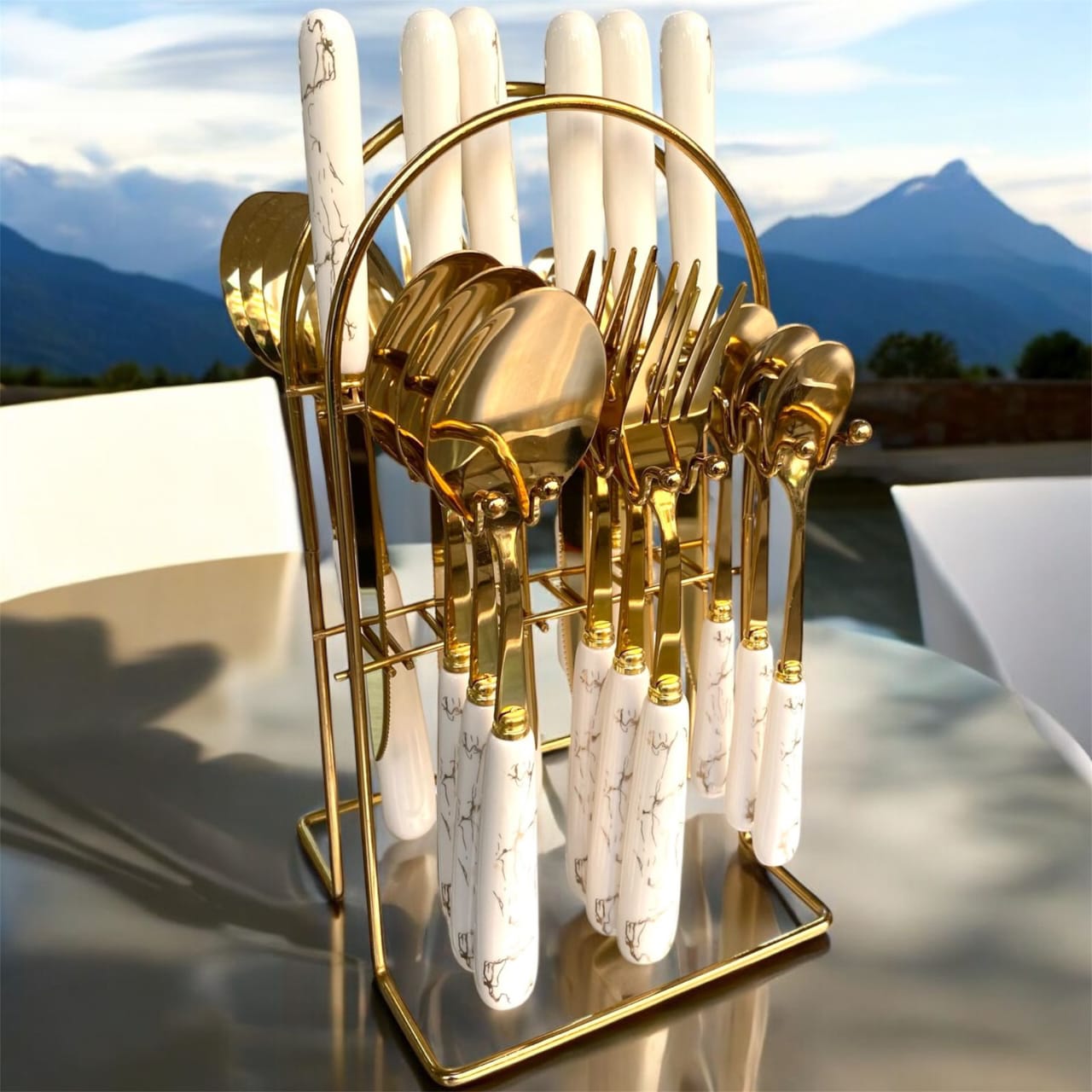 marble spoons