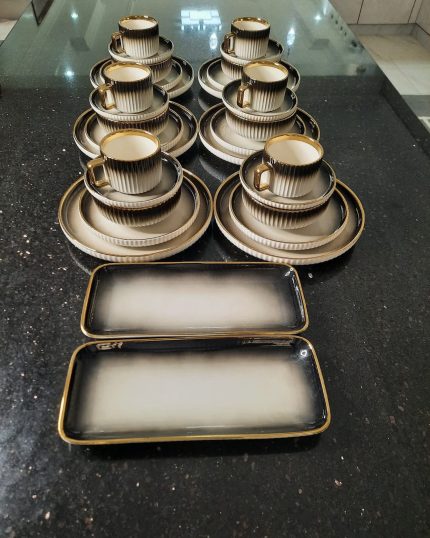32pcs Dinner set multicoloured