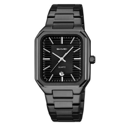 Skmei 9373 Mens Quartz water resistant watch-black