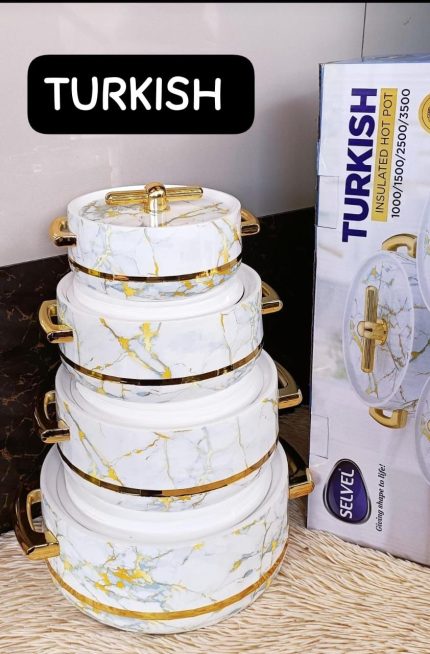 Turkish insulated hotpot 1.lts ,1.5lits ,2.5lts ,3.5lts-white