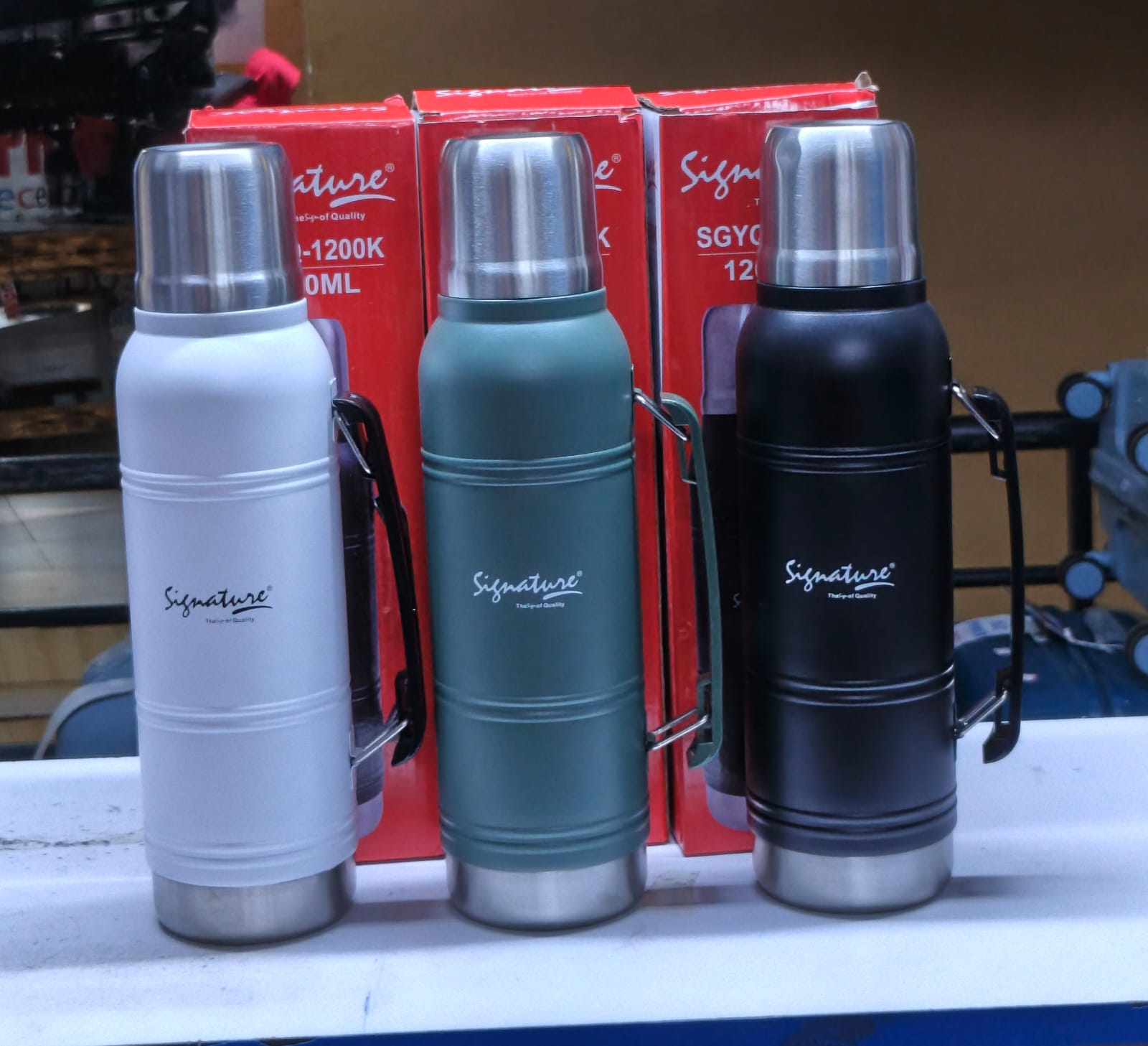 signature flask