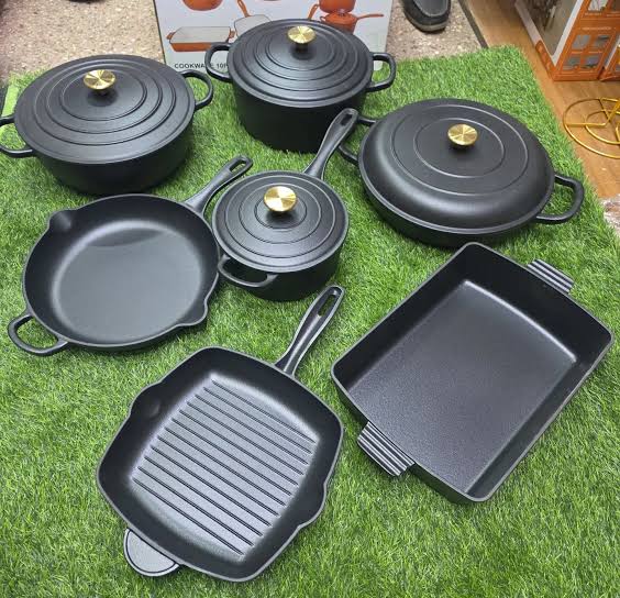 cast iron black black