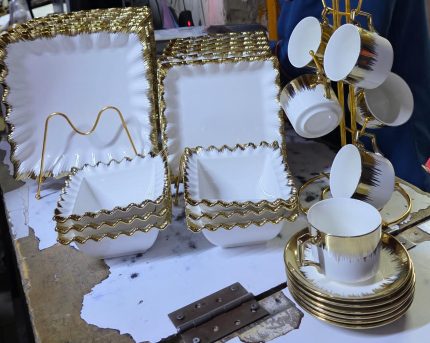 30 pcs zig gold dinner set