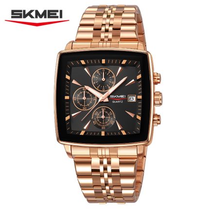 SKMEI 2434 Business men Wrist Watch-rose