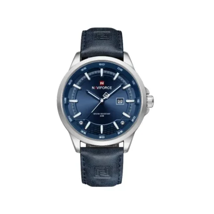 Naviforce NF9248 Leather Watch blue for Men