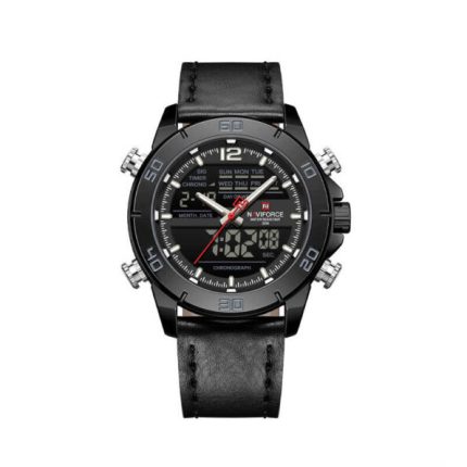 Naviforce NF9253 Analog Digital Watch for Men-black