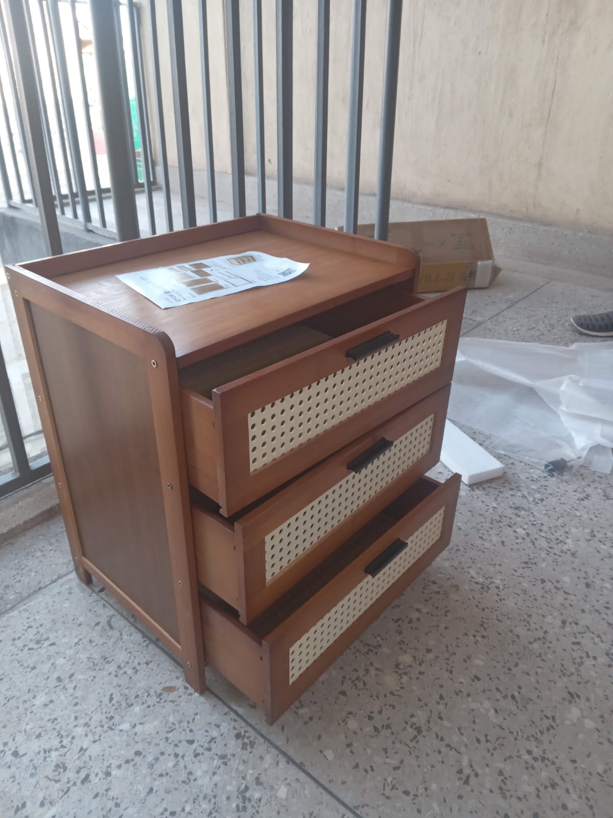 bamboo night stand