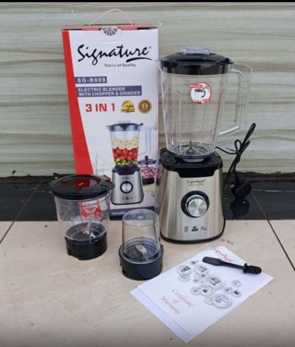 Signature 3 in 1 Blender