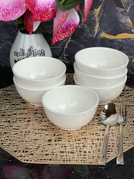5" Ceramic bowls set of 6pc