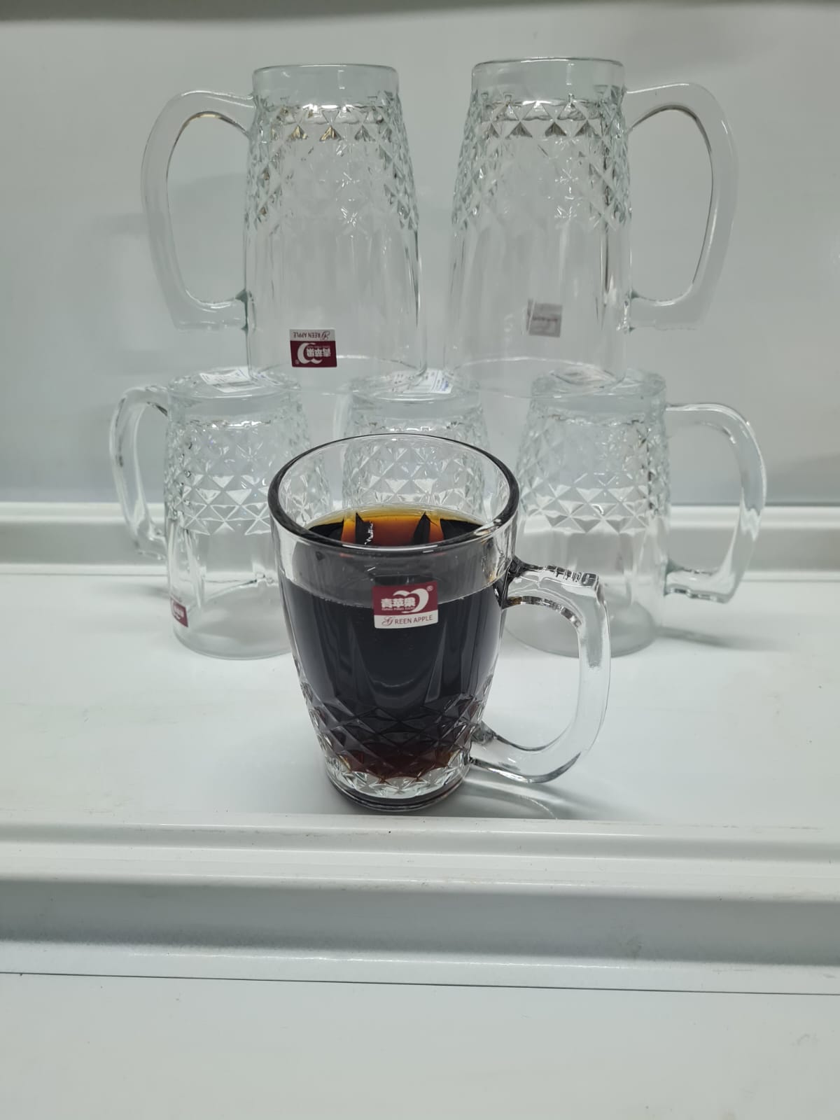 glass mug