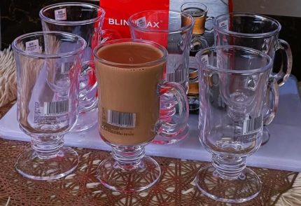 6pc Irish glasses