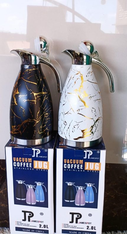 2ltr Jamespot flask- marble print (ask colour)