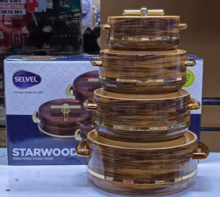 4pc set starwood hotpots-lightbrown