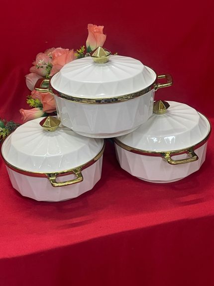 3pc Serving dish set 2.25l each