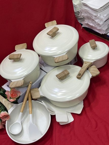 15 PCs granite cookware set